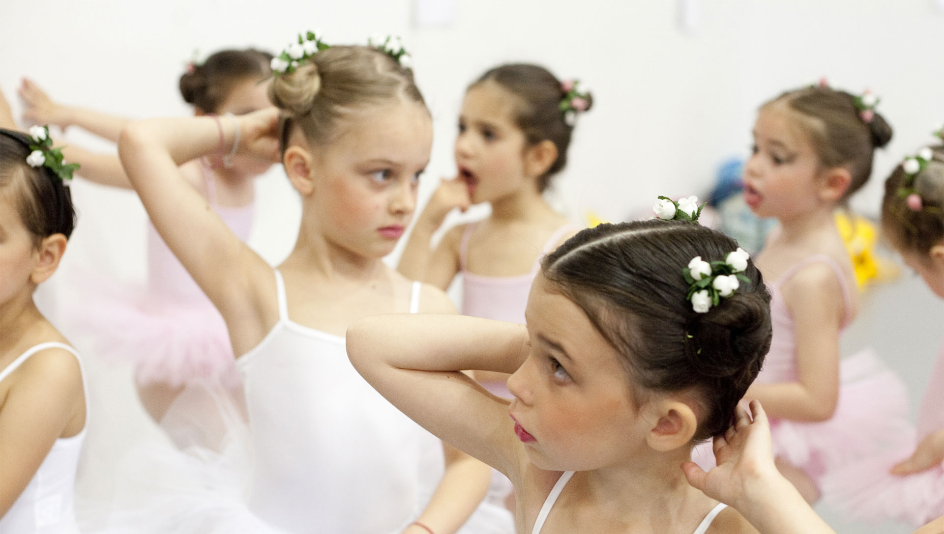 niñas de preballet