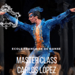 Master Class de Carlos López en Ecole Française de Danse