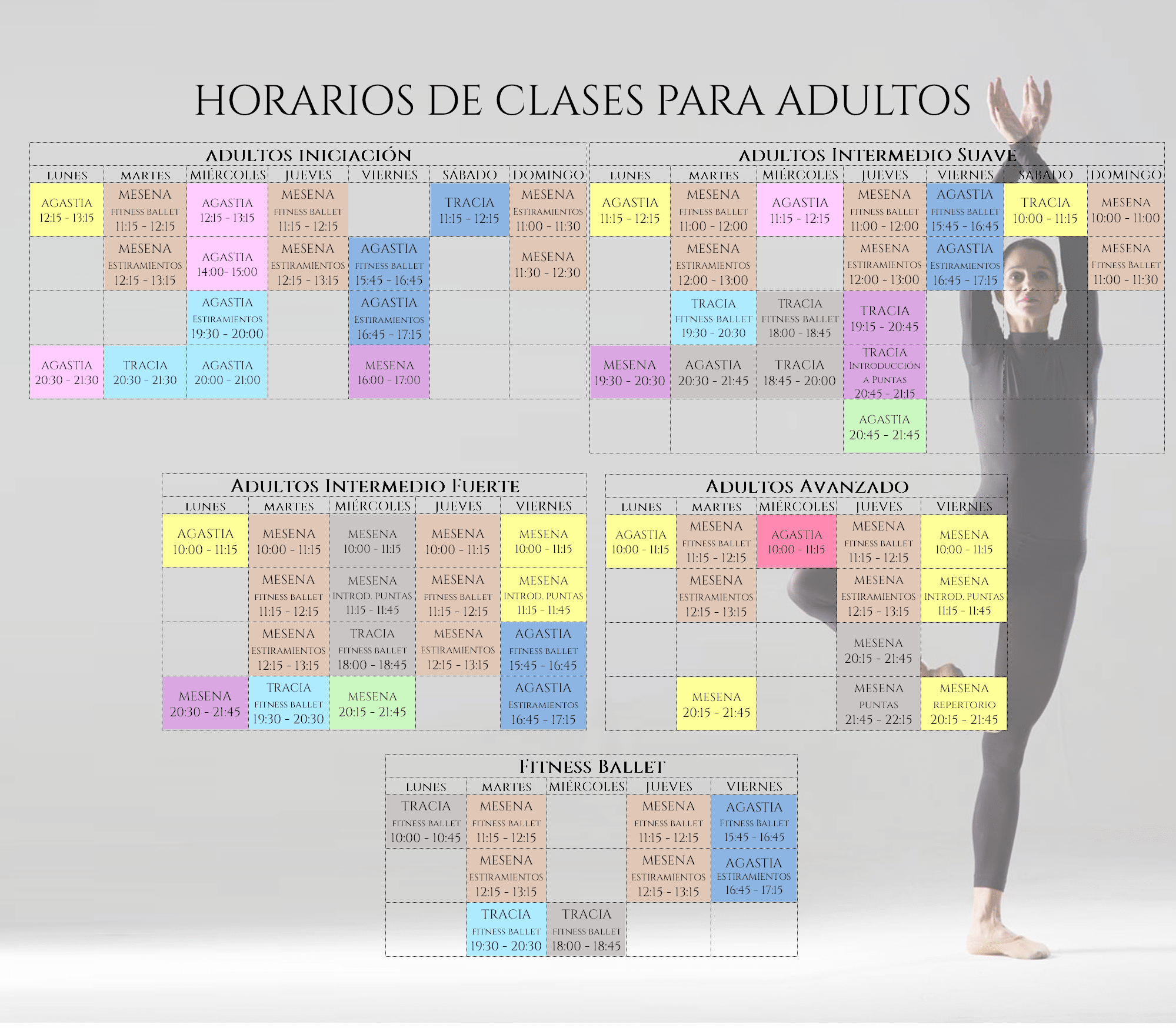 horario de calle Mesena